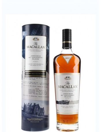 麥卡倫 The Macallan James Bond 60th Anniversary Release Decade VI 700ml